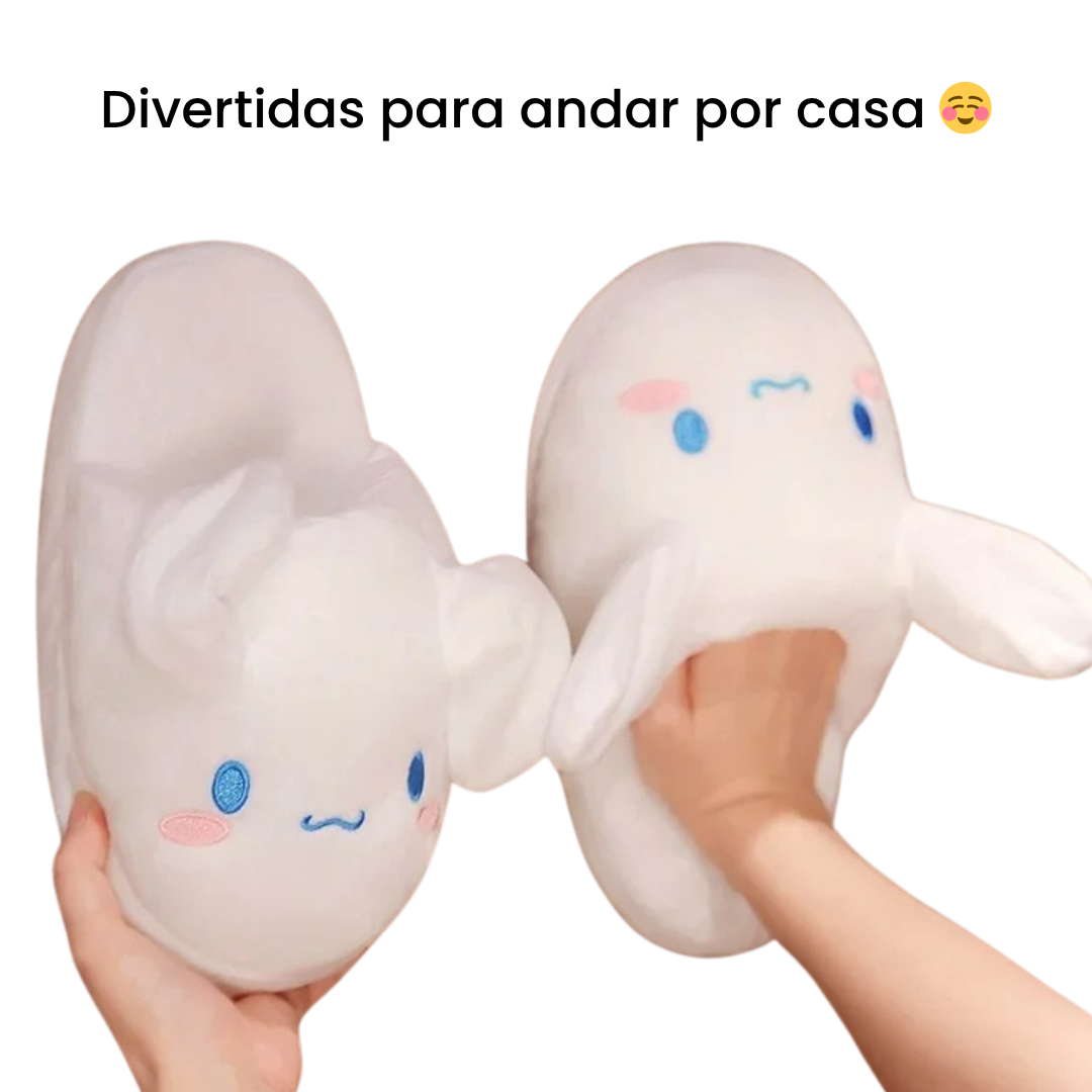 Pantuflas Fluffy con Orejas Mágicas